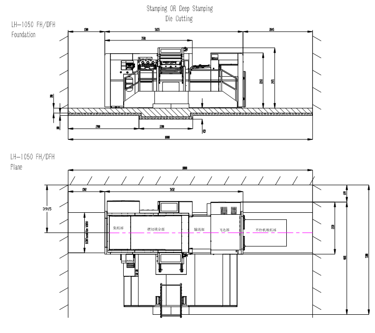 LH-1050FF全自動全息定位燙金模切機(jī)